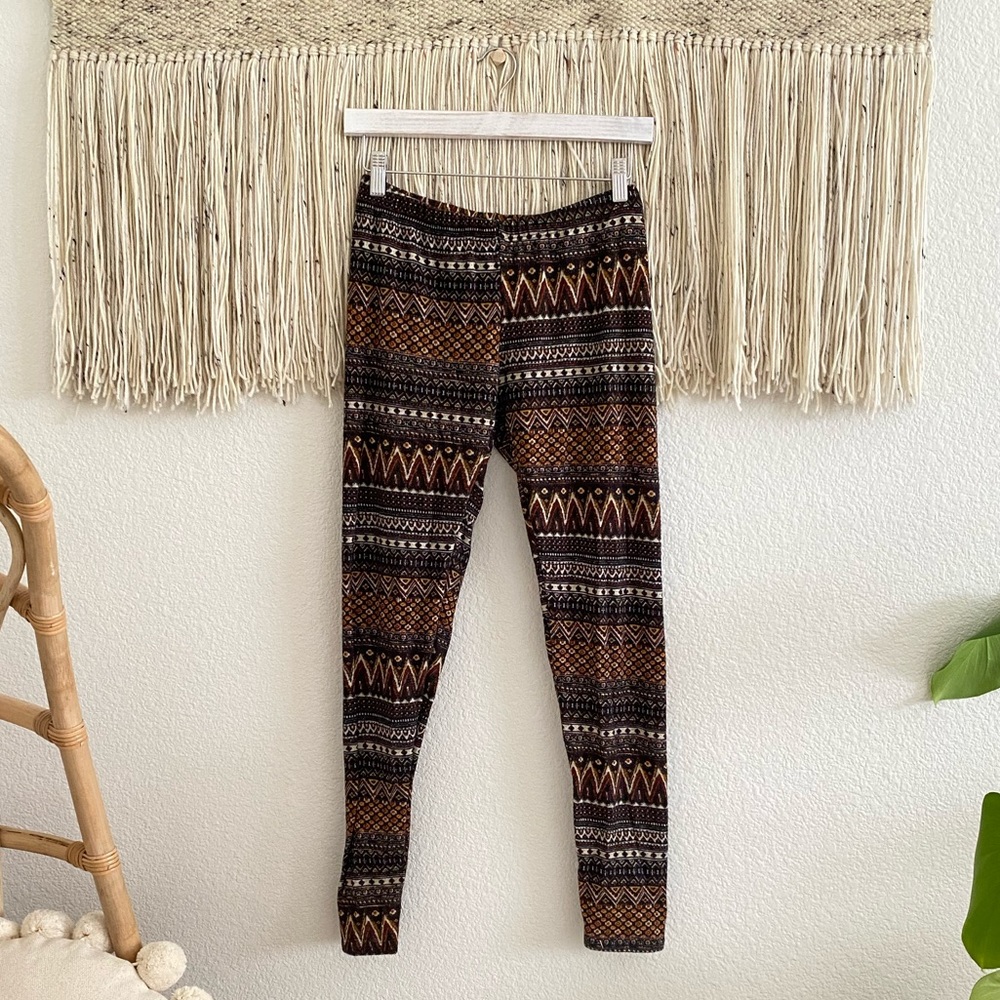 See You Monday Tribal Boho Soft Leggings